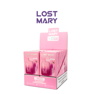 Estuche 10 uds – Lost Mary Elite Pod desechable 20mg nicotina – Arándanos y Frambuesas