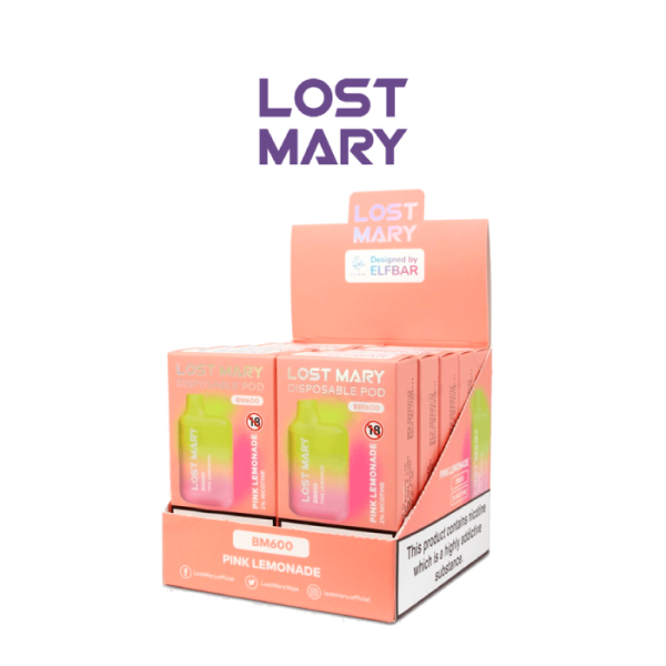 Lost Mary Elite Pod desechable 20mg nicotina – Pink Lemonade