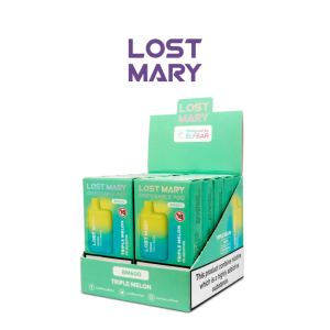 Estuche 10 uds - Lost Mary Elite Pod desechable ZERO nicotina - Triple Melon