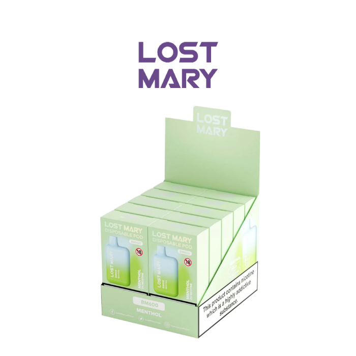 estuche-10-uds-lost-mary-elite-pod-desechable-20mg-nicotina-menthol