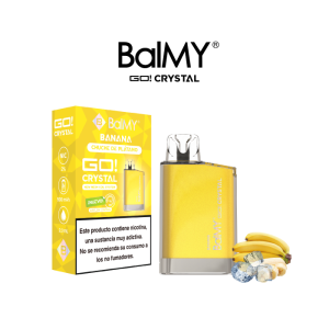 Estuche 10 pods desechables BalMY GO Crystal 20mg/ml nicotina – Banana