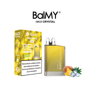 Estuche 10 pods desechables BalMY GO Crystal 20mg/ml nicotina – Piña