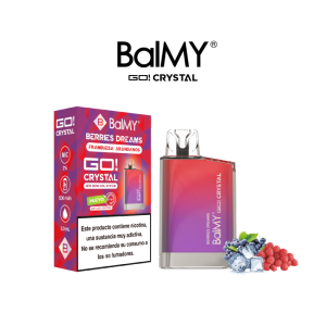 Estuche 10 pods desechables BalMY GO Crystal 20mg/ml nicotina – Berries Dreams