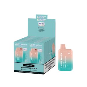 Estuche 10 uds - Lost Mary Elite Pod desechable 20mg nicotina - Bayas Manzana y Melocoton