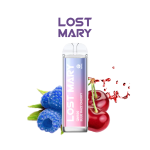 Lost Mary QM Crystal 600 pod desechable 20mg/ml nicotina – Frambuesa azul y Cereza