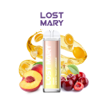 Lost Mary QM Crystal 600 pod desechable 20mg/ml nicotina – Limonada de Cereza y Melocotón