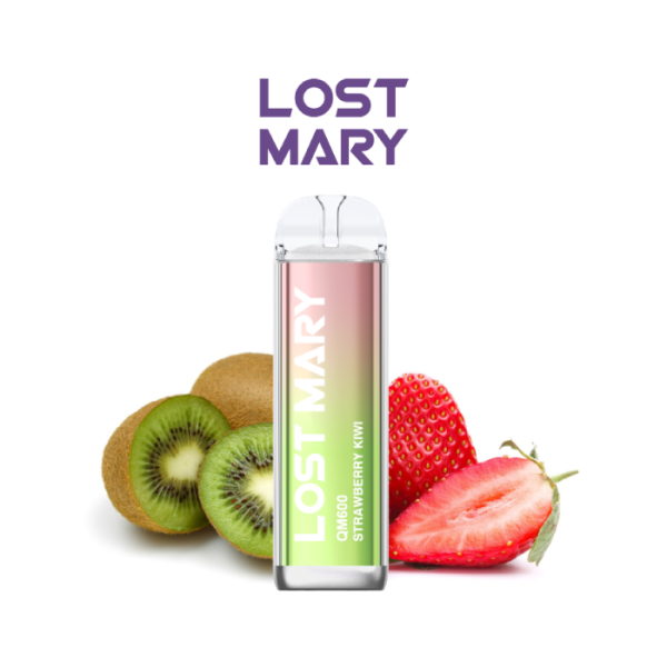 Lost Mary QM Crystal 600 pod desechable 20mg/ml nicotina – Fresa Kiwi