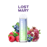 Lost Mary QM Crystal 600 pod desechable 20mg/ml nicotina – Arándano, Frambuesa y Granada