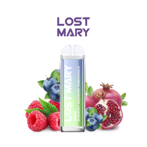 Lost Mary QM Crystal 600 pod desechable 20mg/ml nicotina – Arándano, Frambuesa y Granada