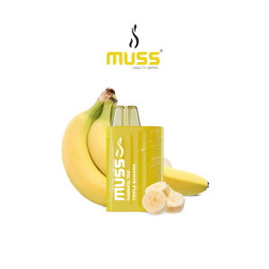 Estuche 10 pods desechables MUSS Marmol 700 con nicotina 20mg/ml – Triple Banana