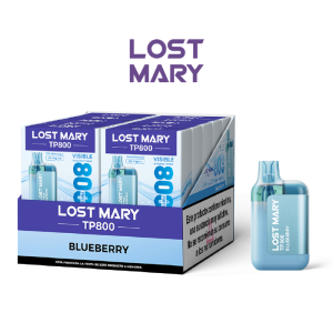 Estuche 10 uds – Lost Mary pod desechable TP 800 puffs 20mg/ml nicotina – Arándanos