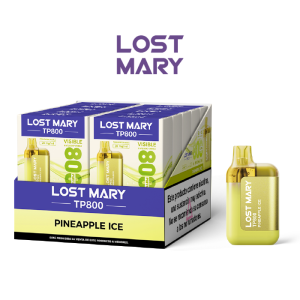 Estuche 10 uds – Lost Mary pod desechable TP 800 puffs 20mg/ml nicotina – Piña Helada