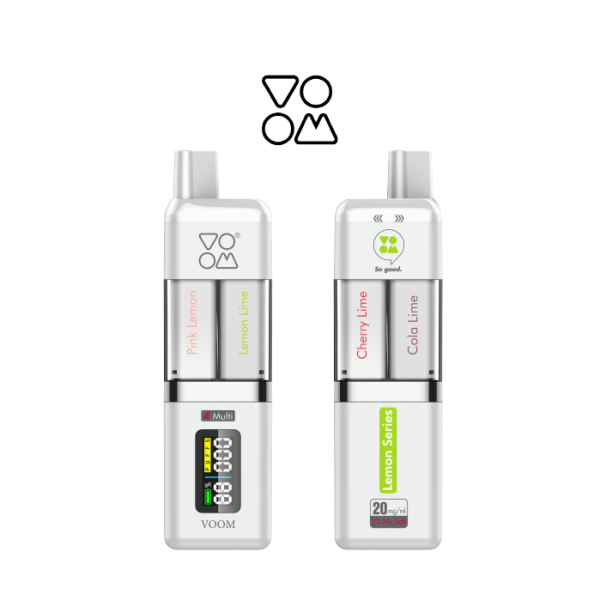 Multi pod VOOM 2400 puffs 4 sabores en 1 con 20 mg/ml nicotina Starter Kit - Lemon Serie