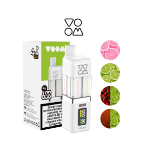 Multi pod VOOM 2400 puffs 4 sabores en 1 con 20 mg/ml nicotina Starter Kit - Lemon Serie