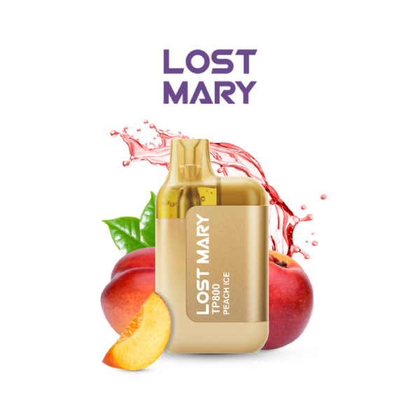 Lost Mary pod desechable TP 800 puffs 20mg/ml nicotina – Melocotón Helado