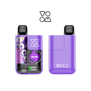 Pod Mod II VOOM Recargable + 5 cápsulas x 600 puffs con 20 mg/ml nicotina Starter Kit Sabores – Berry Serie