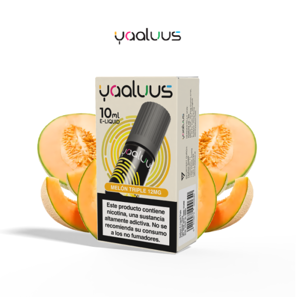 Sales de Nicotina Yaaluus bote 10 ml. (12mg o 20mg nic.) – Melón Triple